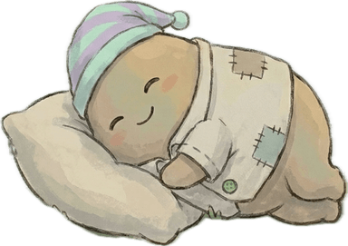 Jamdori sleeping happily